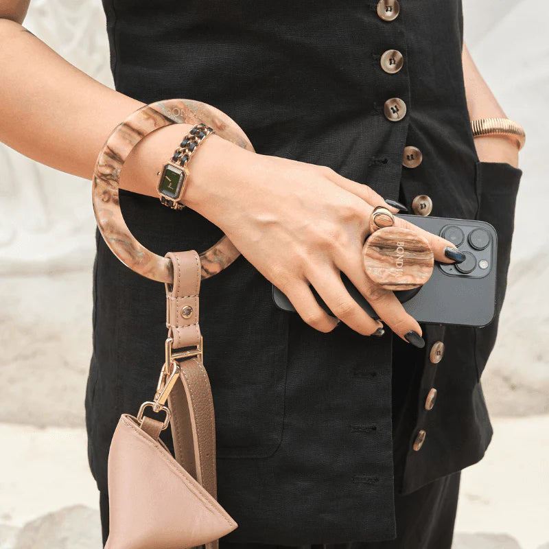 Bondir Leather Leash Blushwood