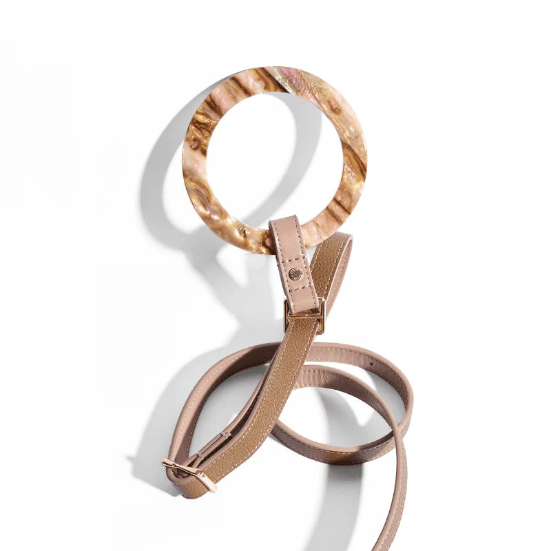Bondir Leather Leash Blushwood