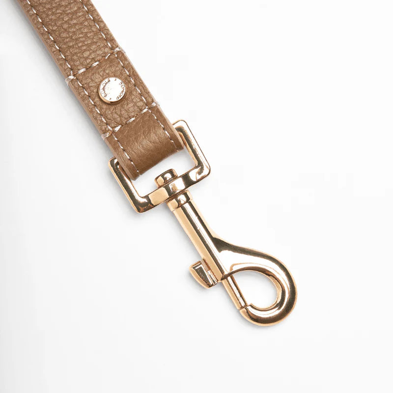 Bondir Leather Leash Blushwood