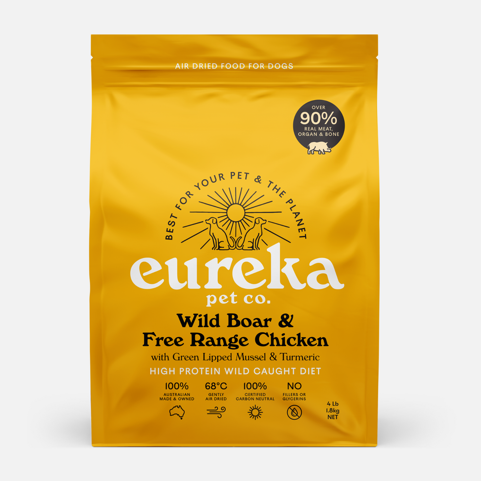 Eureka Air Dried Food - Wild Boar & Free Range Chicken
