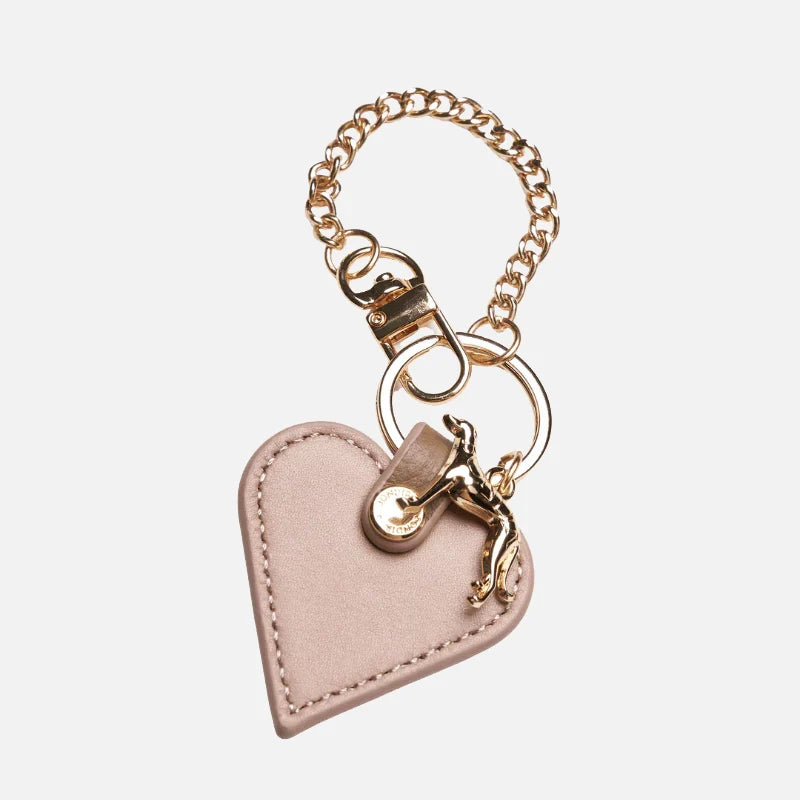 Bondir Leather Heart Bag Charm
