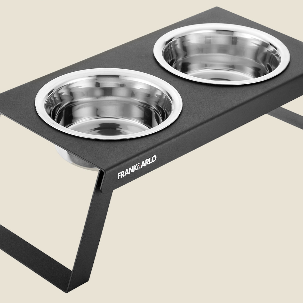 Frank and Arlo Metal Feeders