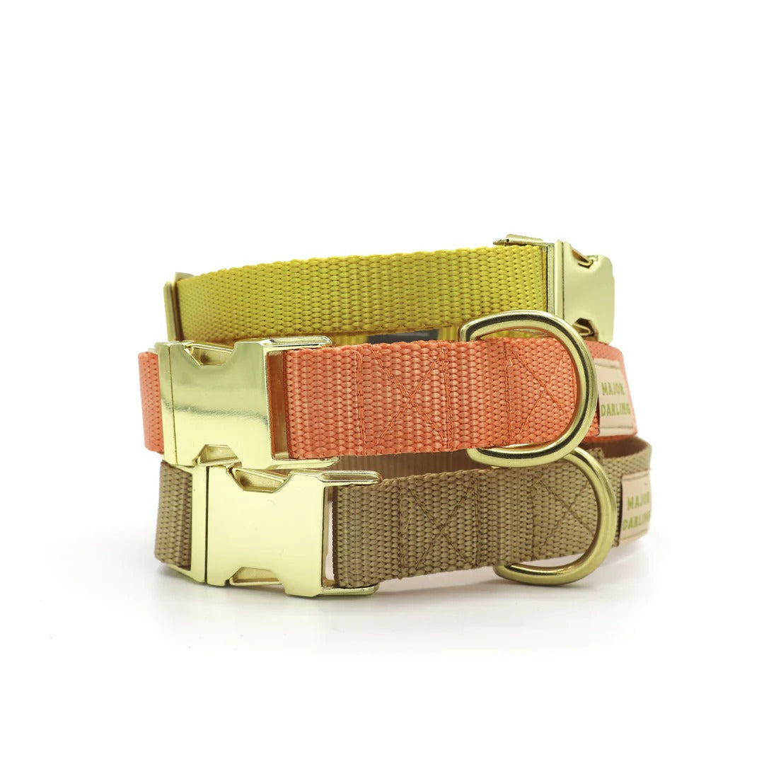 Major Darling Brass Snap Collar
