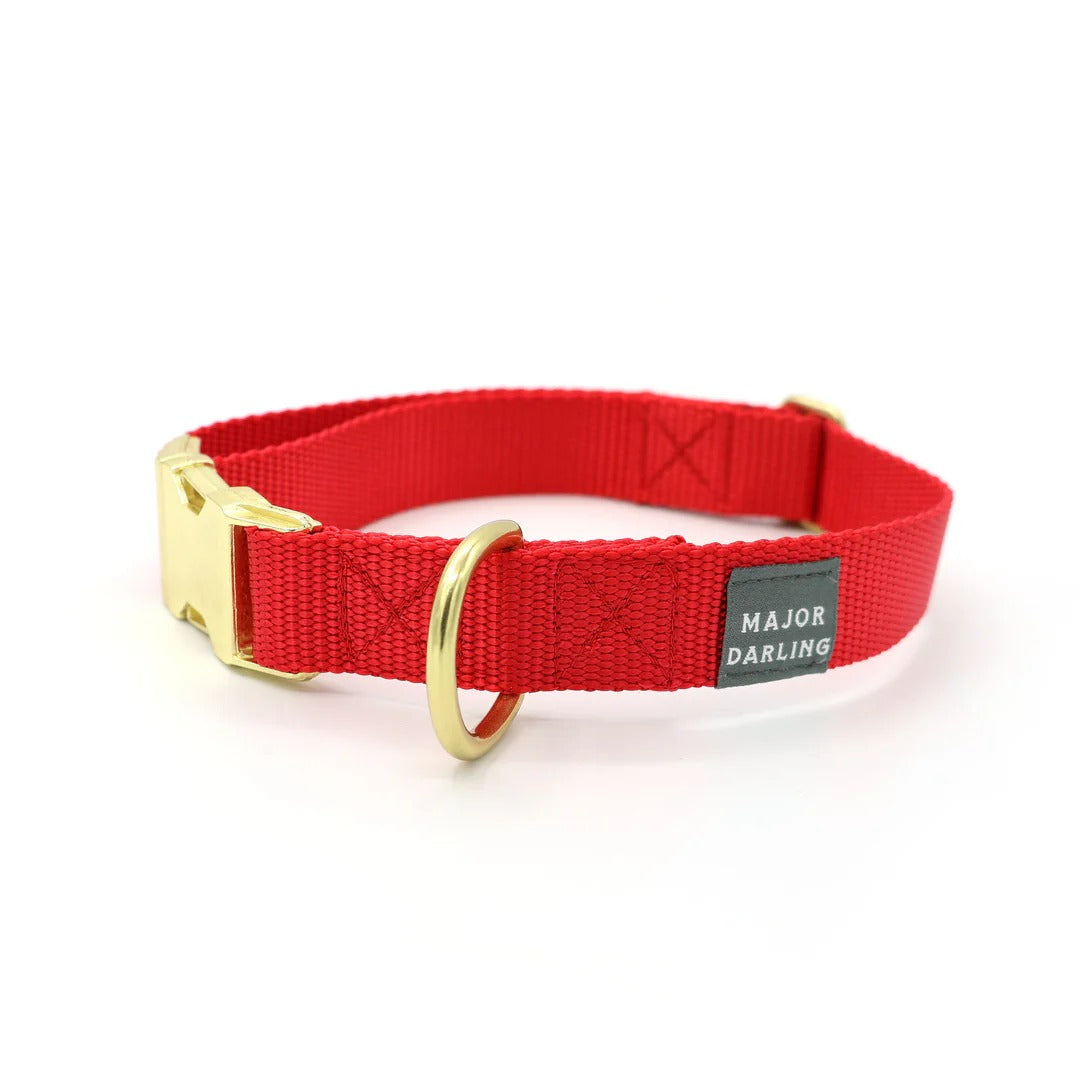 Major Darling Brass Snap Collar