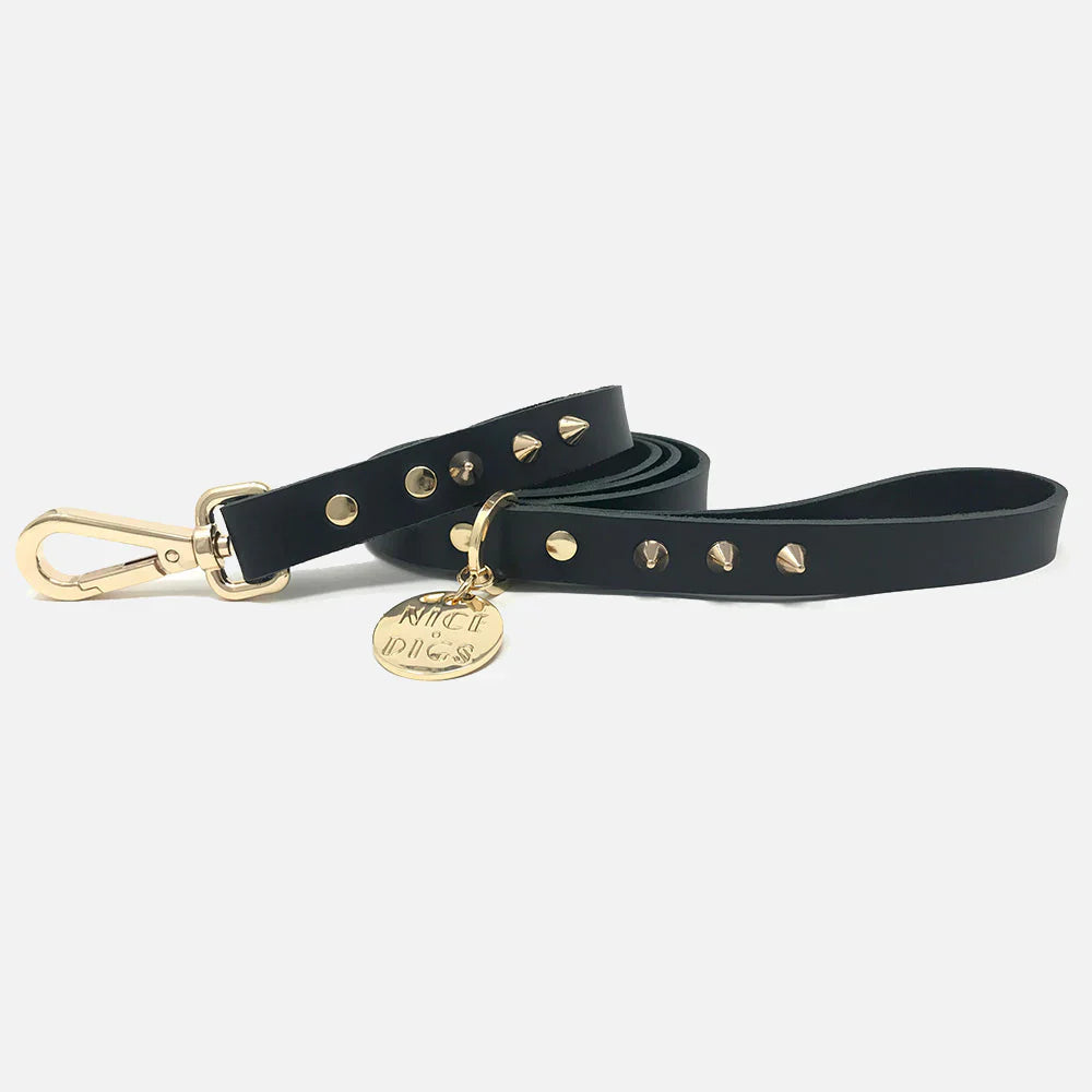 Nice Digs Leather Dog Leads