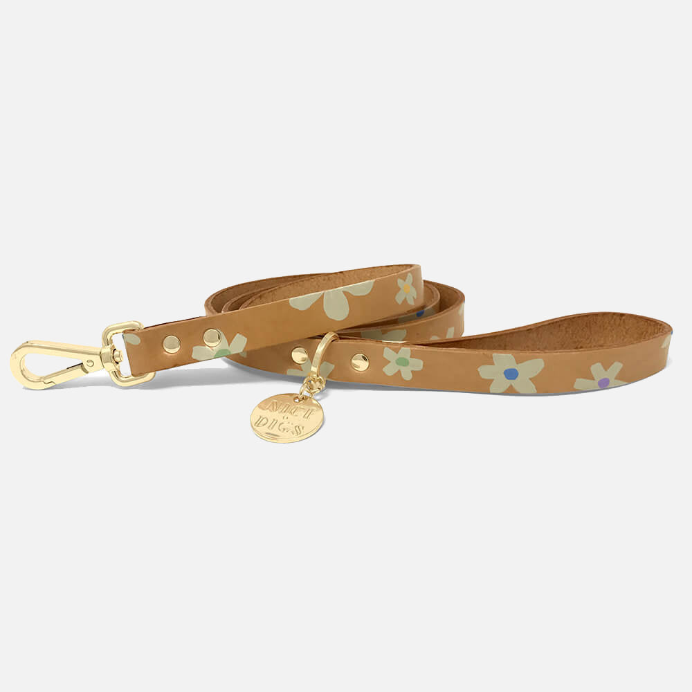 Nice Digs Posie Leather Lead - Spring