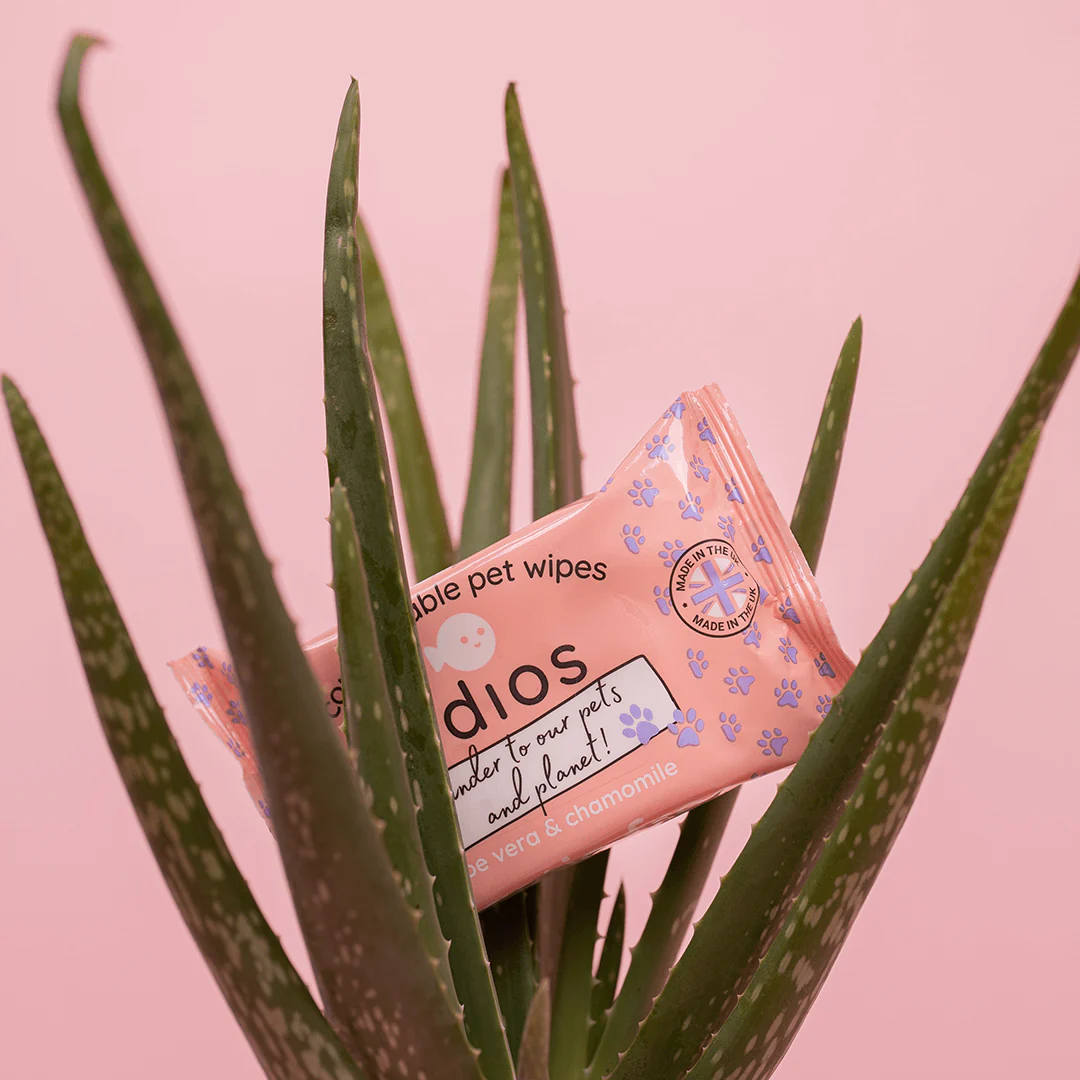 Adios Compostable Pet Wipes