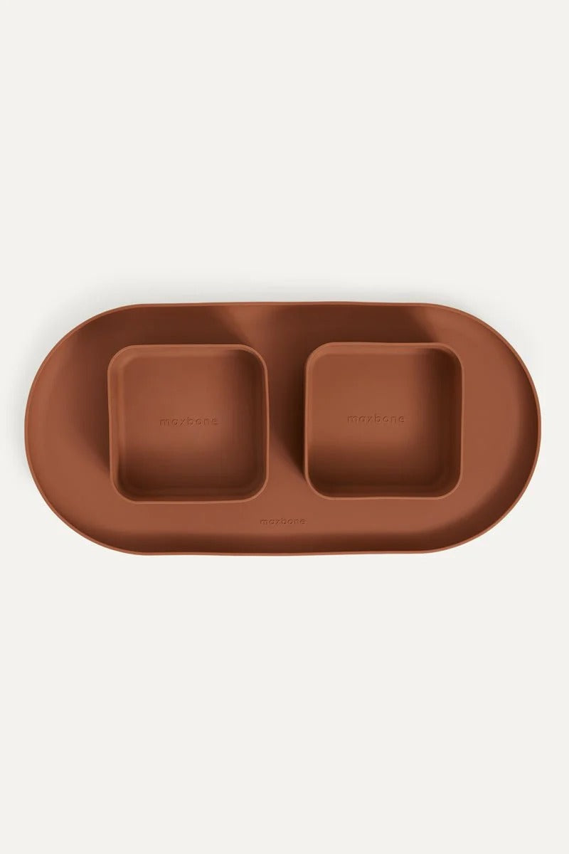 Maxbone Square Bowls & Mat Set