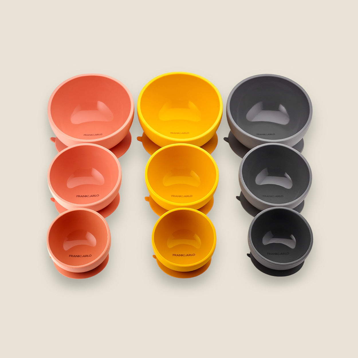 Frank and Arlo Silicone Bowls