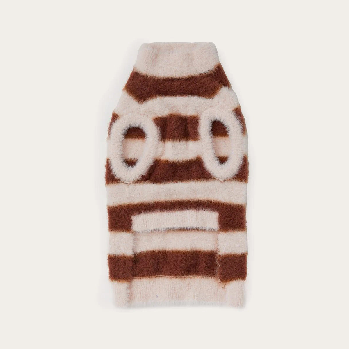Maxbone Striped Fuzzy Jumper