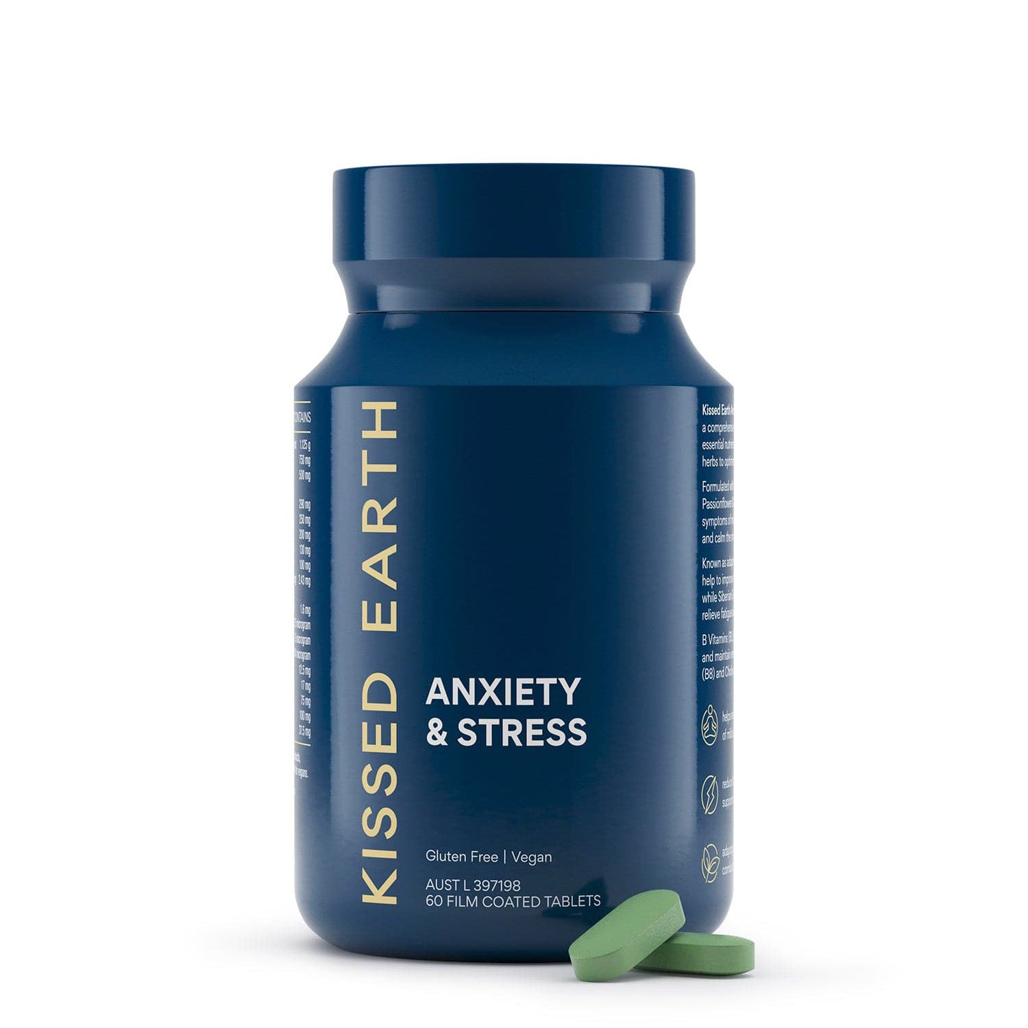 Kissed Earth Anxiety and Stress Relief