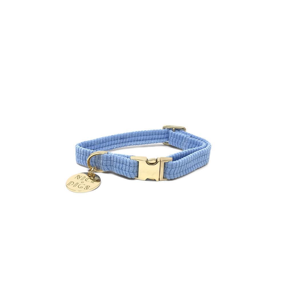 Nice Digs Cord Collar - Forget Me Not