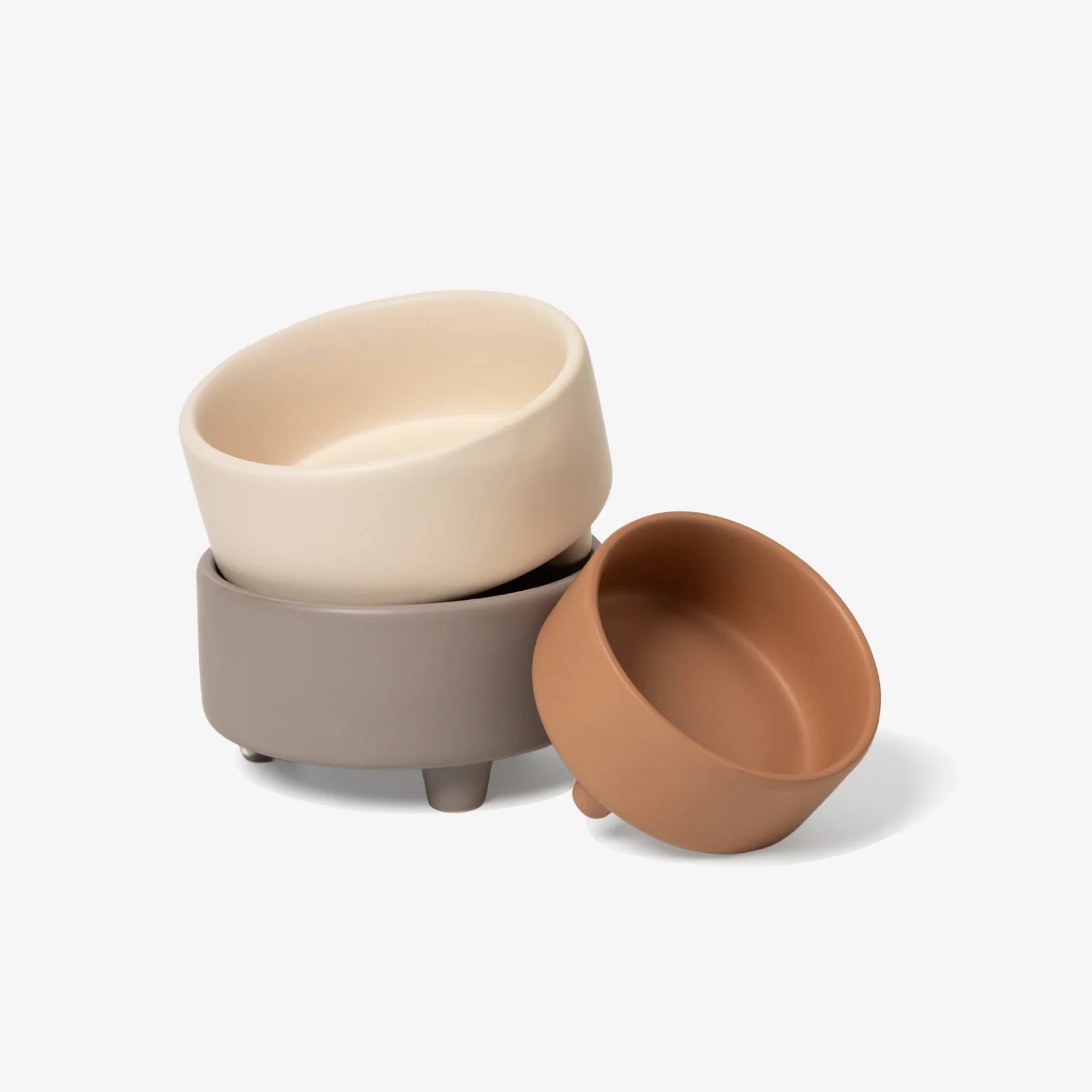 Waggo Uplift Ceramic Dog Bowl
