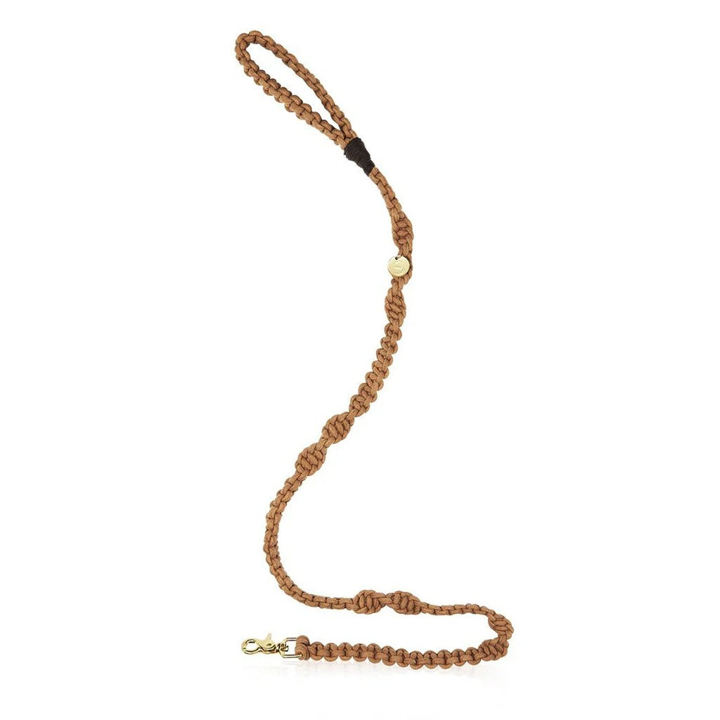 Sebastian Says Macramé Originals Dog Lead