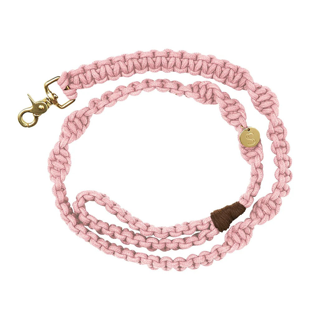 Sebastian Says Macramé Originals Dog Lead